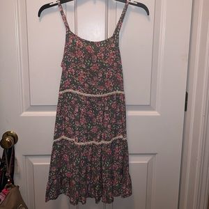 Flower print dress